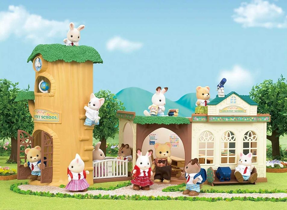 Ігровий набір Sylvanian Families Школа Дерево 5105 • Оригінал