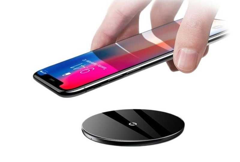 Carregador telemovel smartphone QI wireless sem fios 10w NOVO
