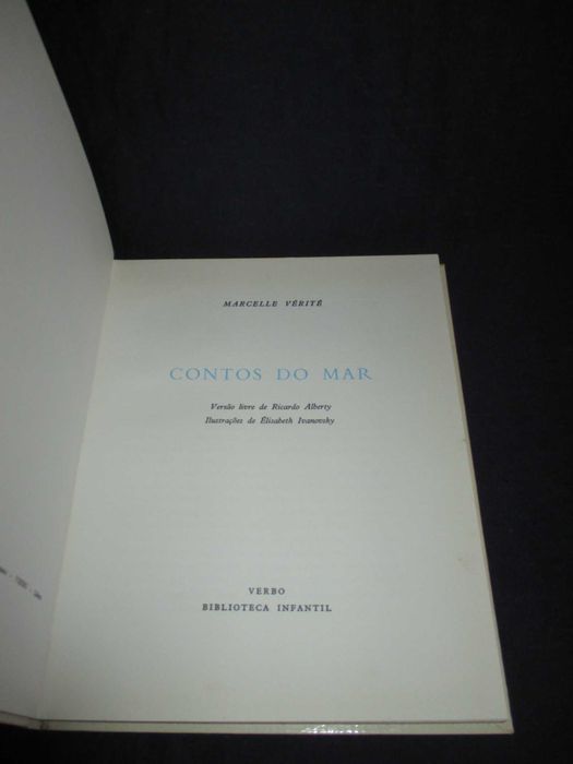 Livro Contos do Mar Marcelle Vérité Biblioteca Infantil Verbo