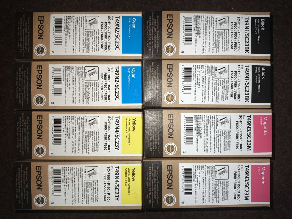 Tinteiros Impressora XEROX e EPSON507587677704038401