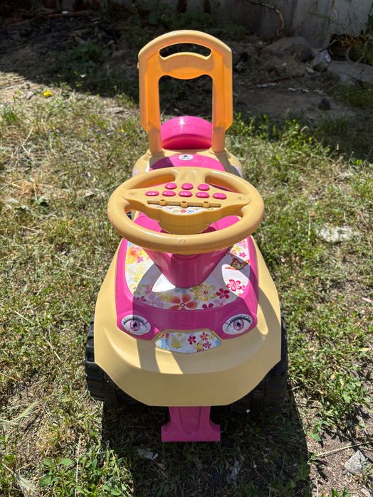 Чудомобіль музичний машинка 1-3 роки, толокар, автошка