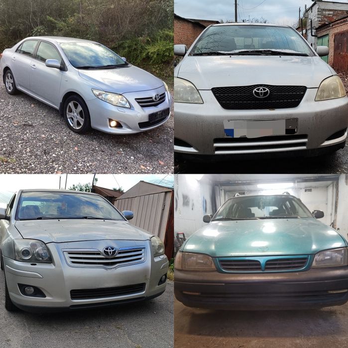 Разборка  Carina E Avensis Toyota Corolla e110 e120 e150 Verso rav4