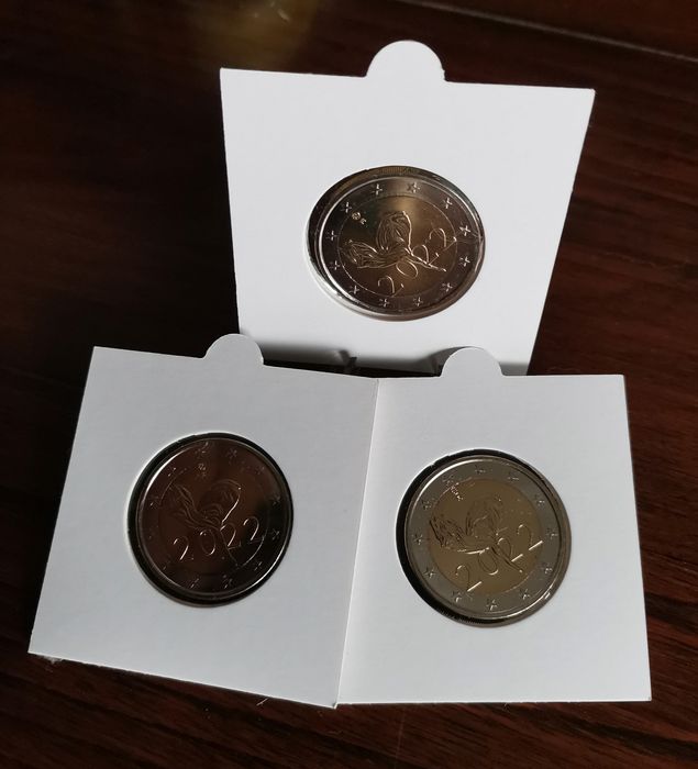 Moeda UNC comemorativa de 2€ - Finlândia 2022