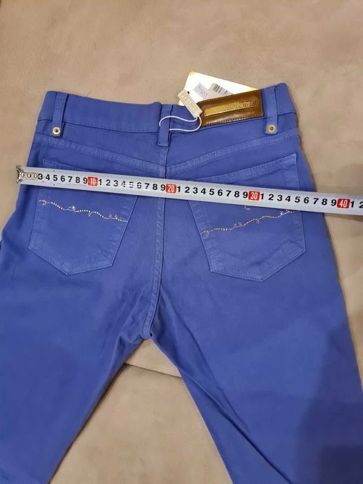 Круті нові фірмові джинси жіночі red apple сині голубі стрейч коттон