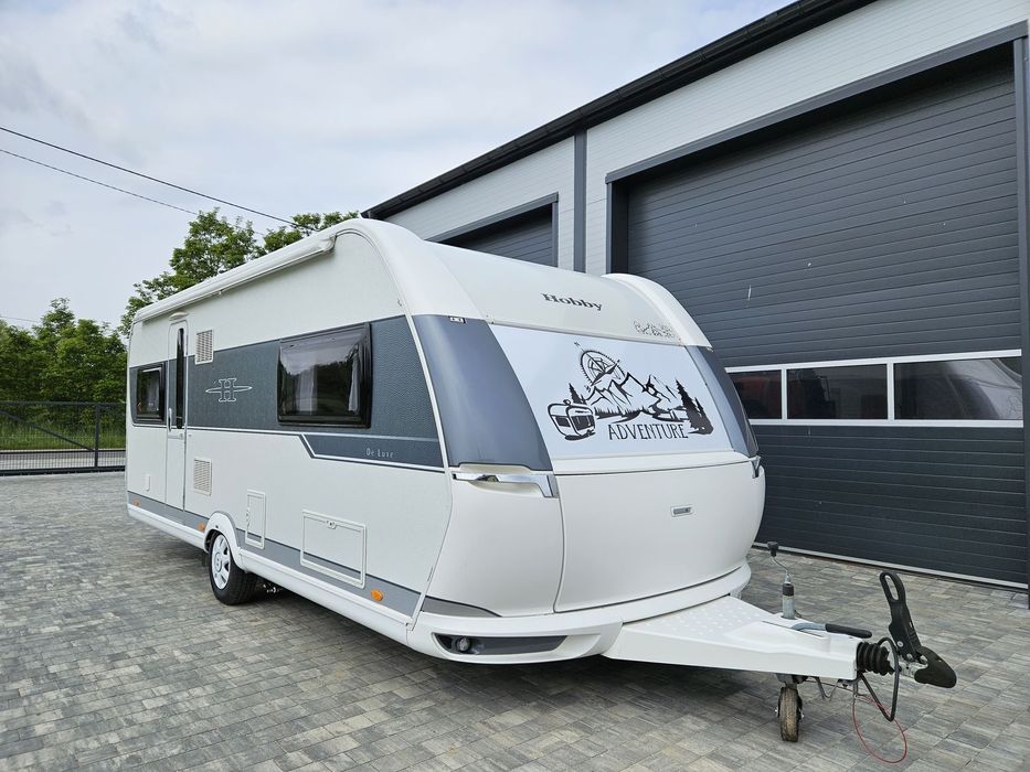 Hobby 560 UL  Przyczepa kempingowa Markiza mover napęd zarejestrowana