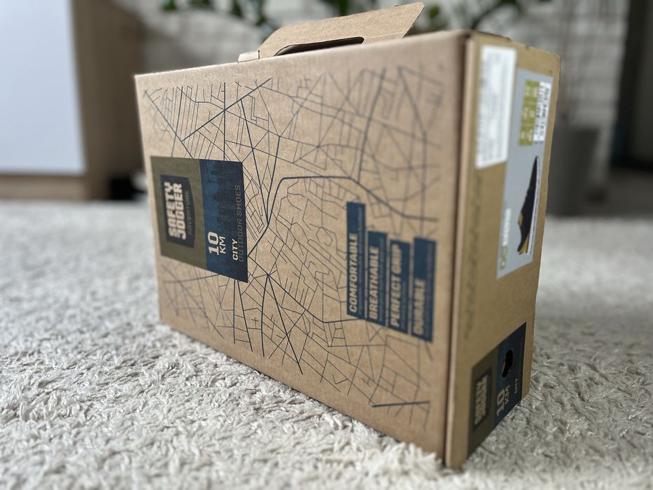 Нові Чоловічі кросівки для трекінгу Safety Jogger Bogota 012289-BLK