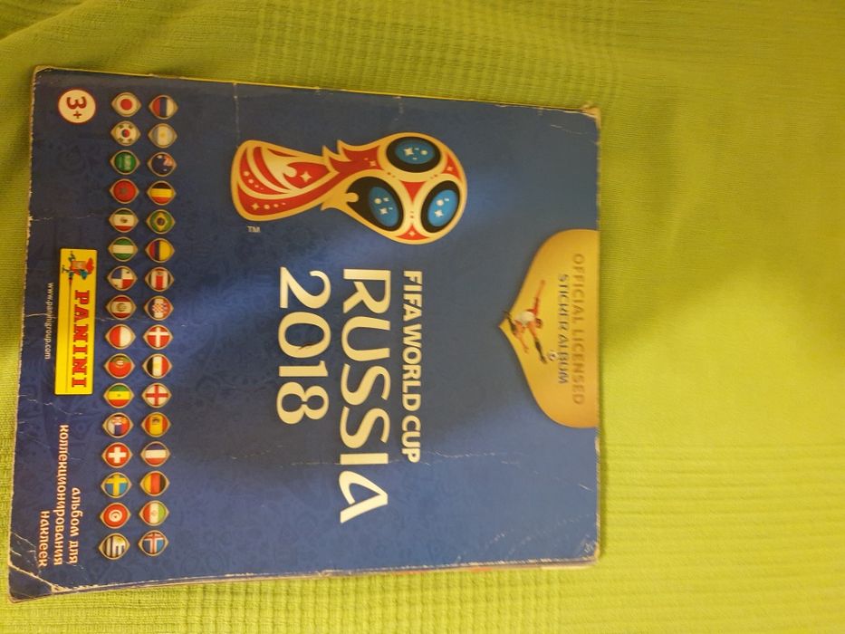 Álbum mundial 2018 quase completo que faltam 9 cromos