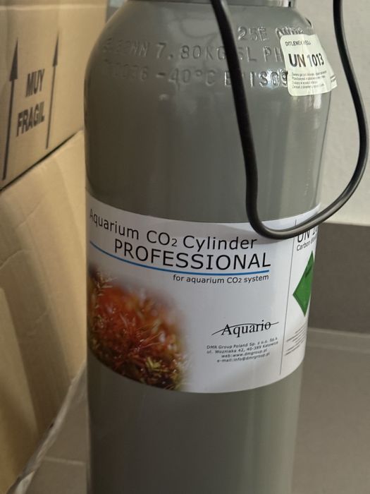 Garrafa CO2 5L + Válvula Solenoide