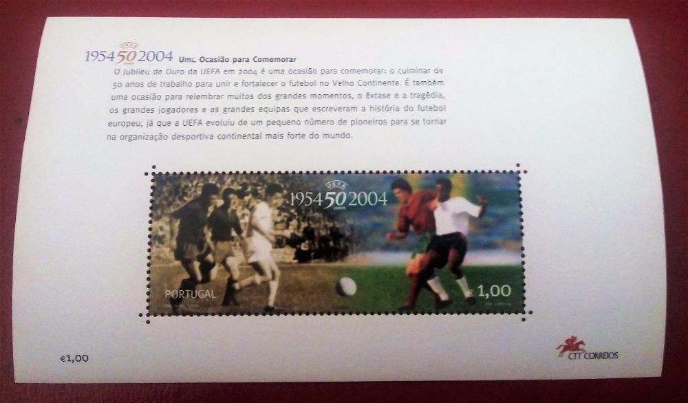 Selos de Portugal - Diversos blocos (NOVOS) referentes ao ano de 2004