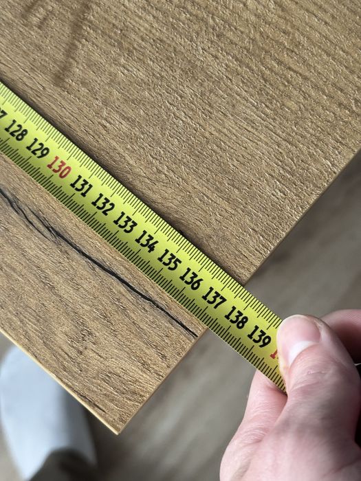 Biurko narożne drewniane