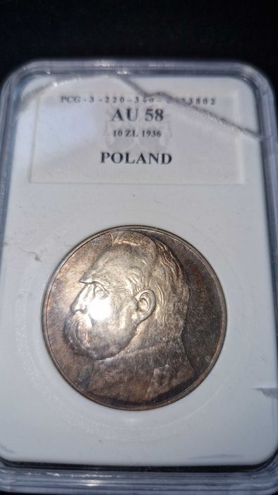 Sprzedam monetę 10zł Piłsudski AU58