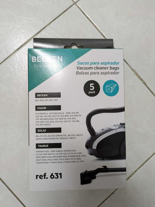Aspirador com Saco BECKEN BVC3878