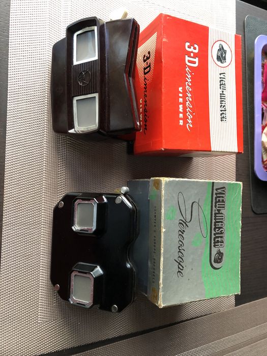 Винтажные стереоскопы View-Master 3 d с катушками (50-60г.в.)