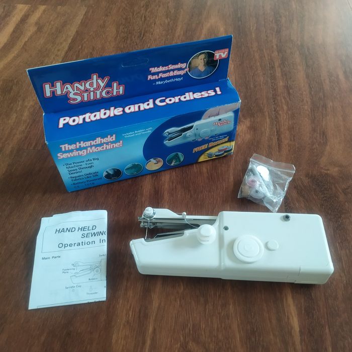 Przenośna podręczna maszyna do szycia