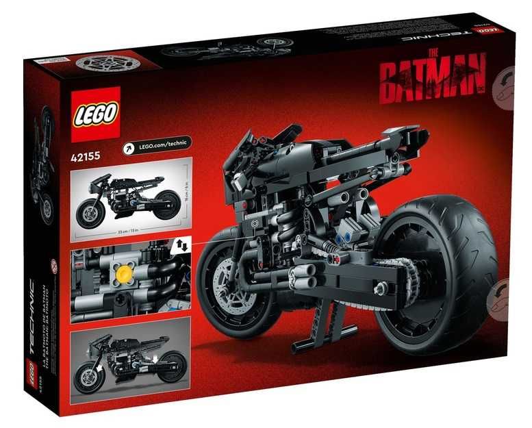 Новий Lego Technic 42155 Batman Batcycle Бетцикл