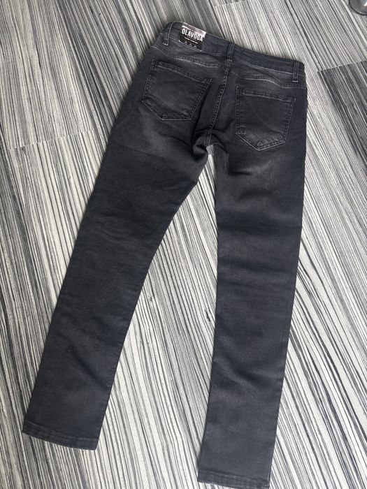 Meskie spodnie jeansowe OLAVOGA