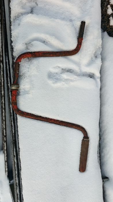 Ручка для бура бур ледобур для рыбалки зимней времён ссср