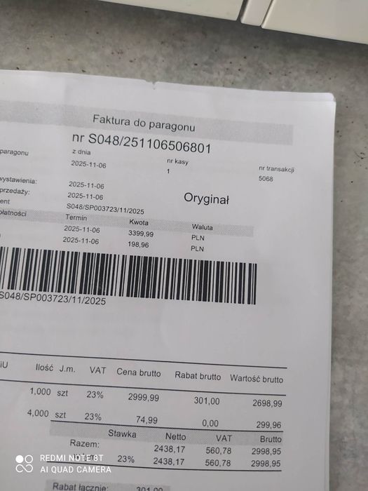 Długa gwarancja do 2030r. Pralko suszarka hisense 8/5 wsadu