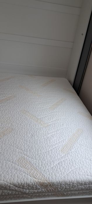 Materac solidny i wygodny kontynentalny marki MART 140X200 Krokodylek,