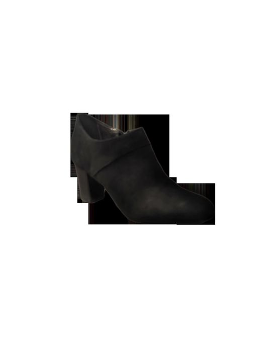 Skórzane botki czarne Natalii obcas 7 cm nr 37