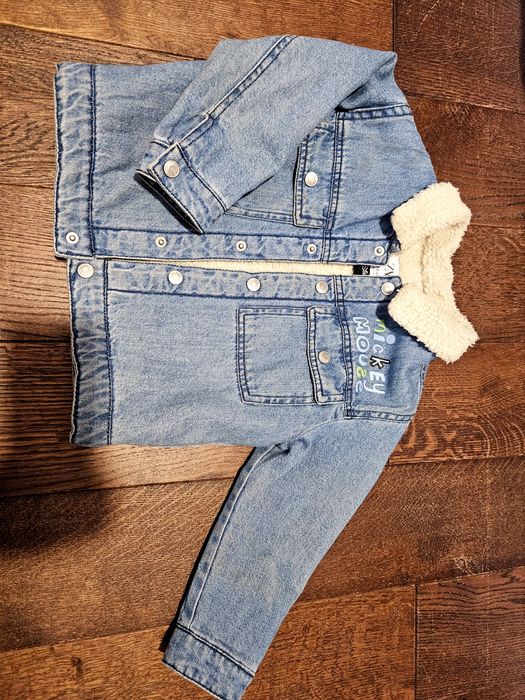 Джинсова куртка ,Zara , 2-3роки, см 98