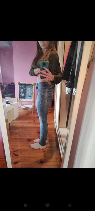 Jeansy rurki firmy Denim rozmiar M