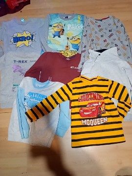 Ubrania chłopięce 128