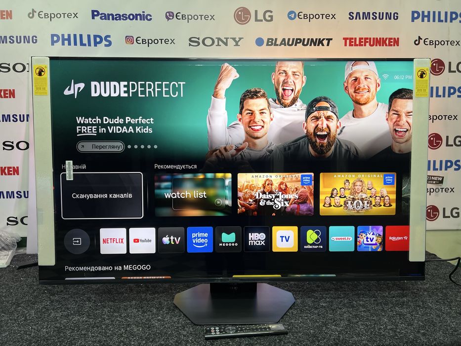ТОП телевізор Hisense 55U8Q MiniLED ULED 165hz