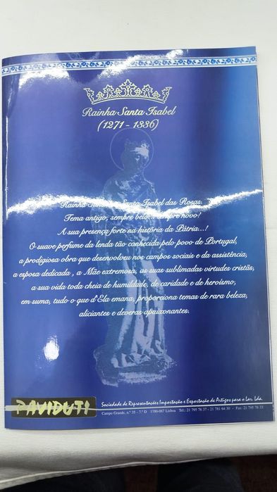BAIXELA RAINHA SANTA ISABEL (Paviduti) - EDIÇÃO LIMITADA -  OURO