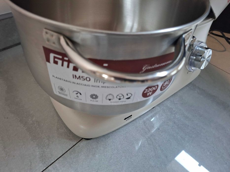 Robot Planetarny Girmi IM 50 stalowa misa 6L 1500W