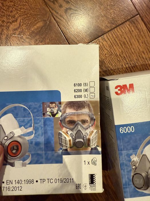 Maska lakiernicza 3m rozmiar L ochronna