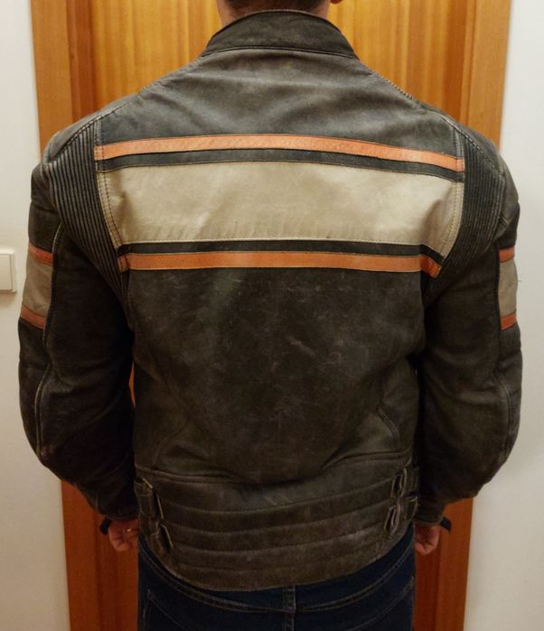 Casaco Motard em pele