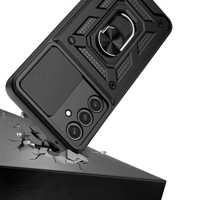 Etui Pancerne do Samsung Galaxy S25 Plus + Szkło Hartowane