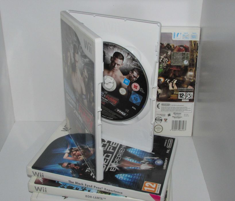 Lote 5 Jogos Wii PAL