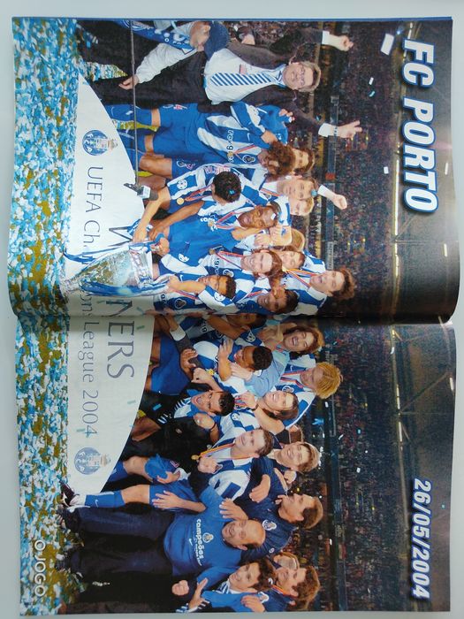 Programa do FC Porto Valencia Supertaça europeia 2004