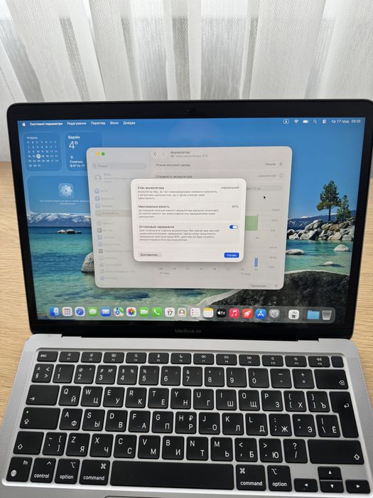 MacBook air m1 16/256