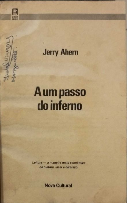 A Um Passo do Inferno - Jerry Ahern (Publicado em 1986)