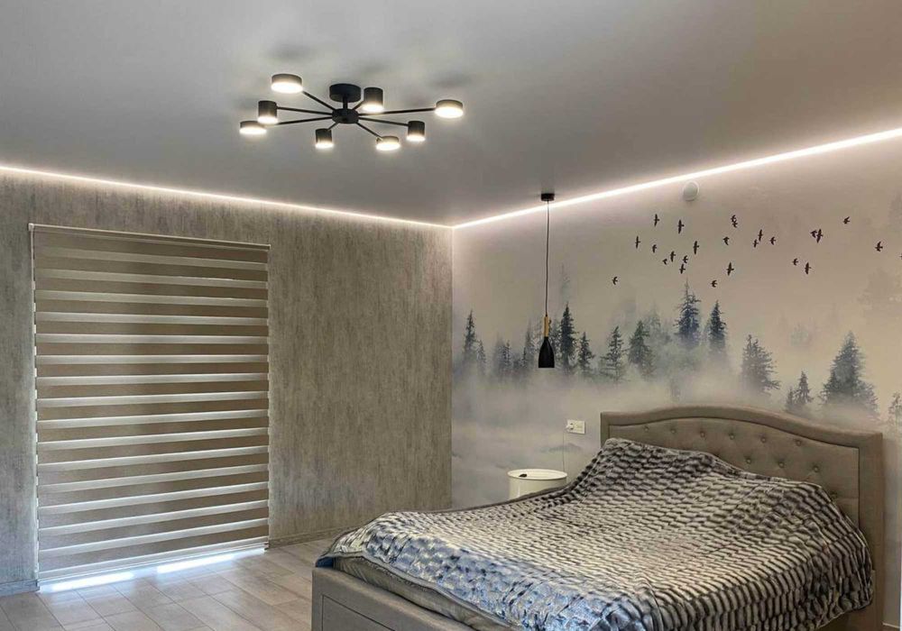 якісно ПІД КЛЮЧ • Натяжний потолок • Злив води