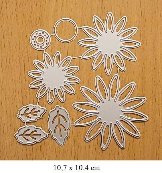 Scrapbooking - wykrojnik kwiaty