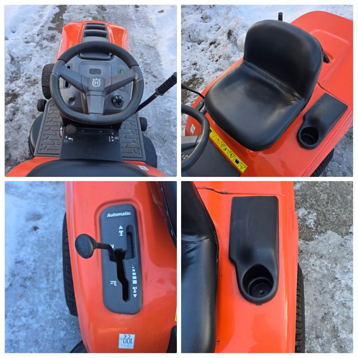 Traktorek kosiarka Husqvarna CTH 191 19KM KOHLER pompa oleju hydro