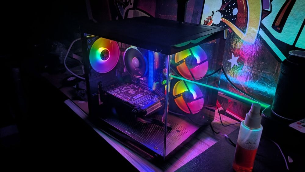 Komputer gamingowy ryzen 5 rtx 3070/rx6600xt ssd500nvme 16gb