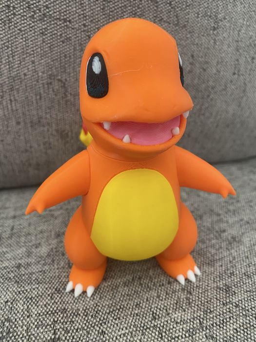 Charmander impresso em 3D
