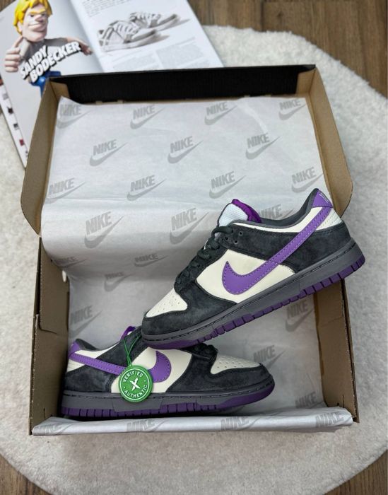 !ТОП! Nike SB Dunk Low x Otomo Katsuhiro Grey Beige Purple 36-45