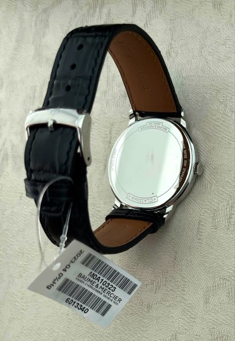 Relógio Baume Mercier, Classima Mercier Quartz 40mm, estojo e etiqueta