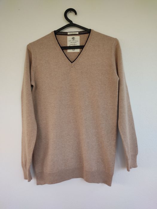 Pulover bege, unissexo 11-12 anos, Zara