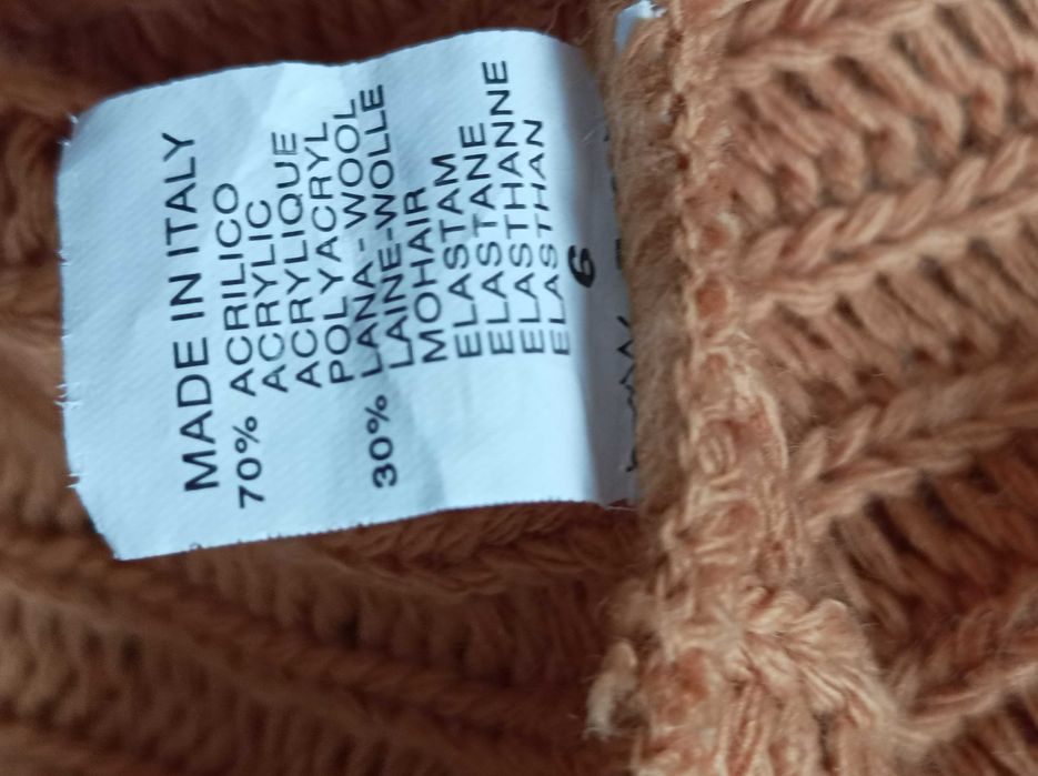 Sweter włoski długi rozm S