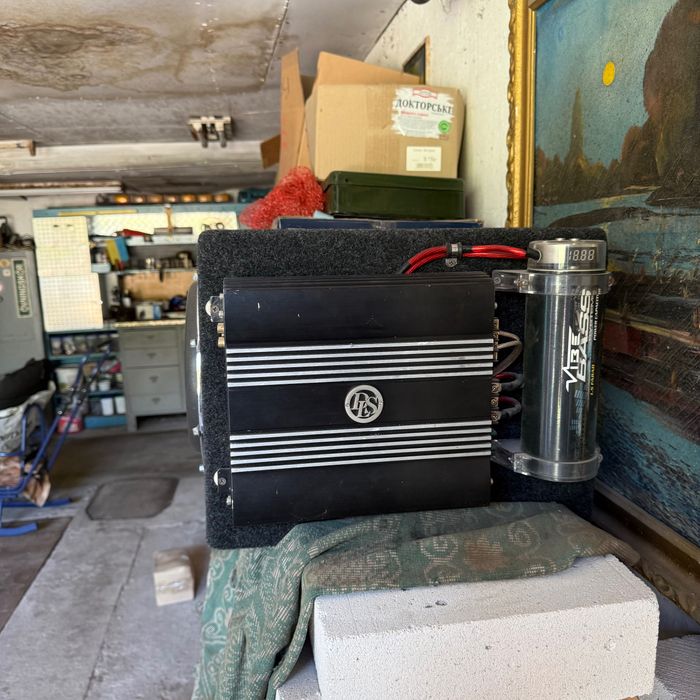 Саббуфер акустика BM + усілітель самовивіз