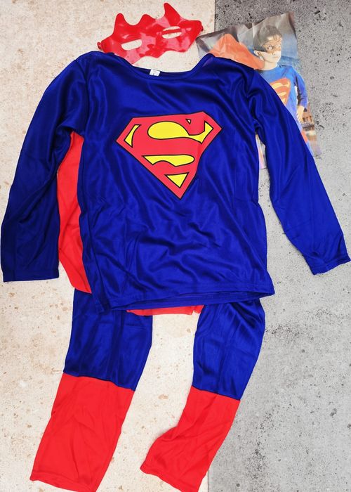 Strój przebranie dla dzieci Superman rozm M nowy