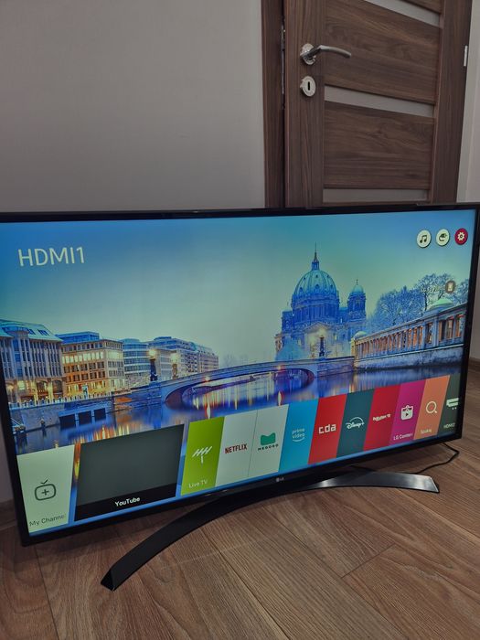 Telewizor lg 49  cali  4k  Smart tv netflix YouTube