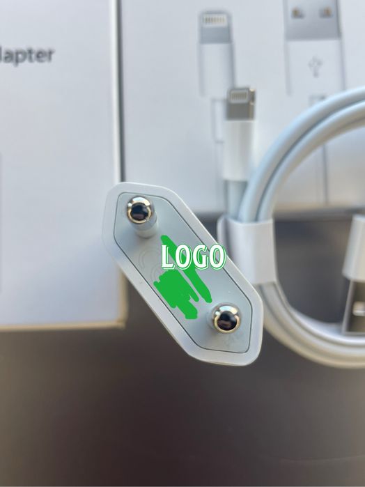 Кабель USB Lightning + блок 5w зарядка провод для Айфон